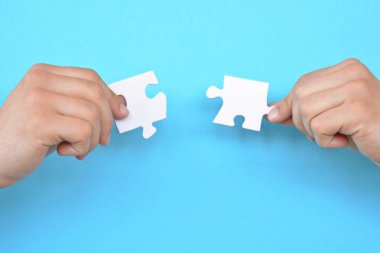  beyin fırtınası ve karar için puzzels kavramı