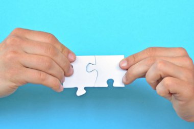  beyin fırtınası ve karar için puzzels kavramı