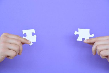  beyin fırtınası ve karar için puzzels kavramı