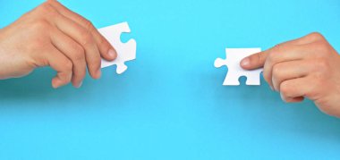  beyin fırtınası ve karar için puzzels kavramı