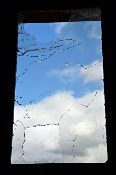 Velho Edifício Abandonado Dentro Casa — Fotografia de Stock