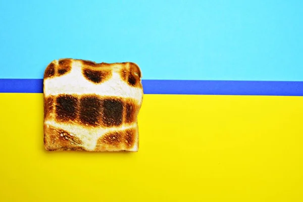 Closeup View Tasty Toasts Vacation Concept Colorful Background — Stock Photo, Image