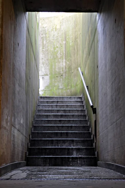 Escadas Pedra Que Levam Cima — Fotografia de Stock