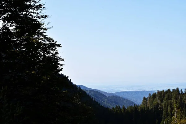 Vista Paisagem Cênica Picos Montanha Montanhas Incríveis — Fotografia de Stock