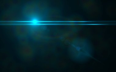 Top beyaz çizgi dijital kırmızı Mercek parlaması siyah arka plan yatay çerçeve sıcak spike