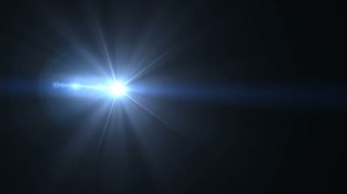 Soyut güneş patlaması dijital lens flare arka plan ile. Soyut Dijital lens özel ışık efektleri siyah arka plan üzerinde fişekleri