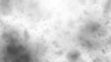 Soyut duman doku hareket video. Siyah ve beyaz fraktal arka plan.