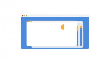 Web banner tasarım şablonu bilgileri düz 2d animasyon gösteren. İş web sitesi statik kavram hareket video.