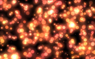 Bokeh arka planı. Altın Parıltı desenli tasarım.