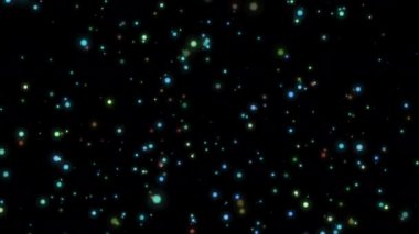 Soyut renkli yıldız Bokeh arkaplanı. Bokeh sanat arkaplan tasarımı.