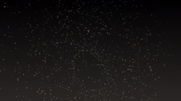 Abstrait Fond Paillettes Mouvement Particules — Video