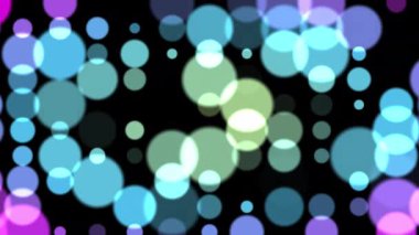 Soyut güzel bokeh arkaplan tasarımı. Renkli bokeh hareketi