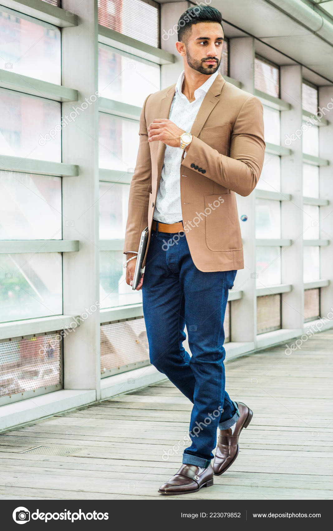 black male business casual
