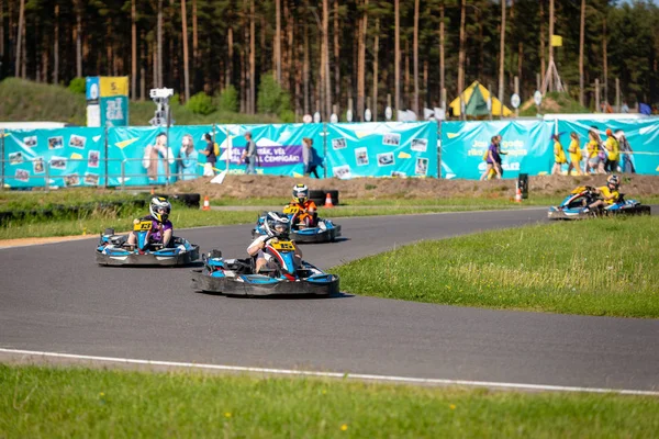 Ropazi Letonya Mayıs 2018 Öğrenci Spor Oyunları Şampiyona Öğrenciler Farklı — Stok fotoğraf
