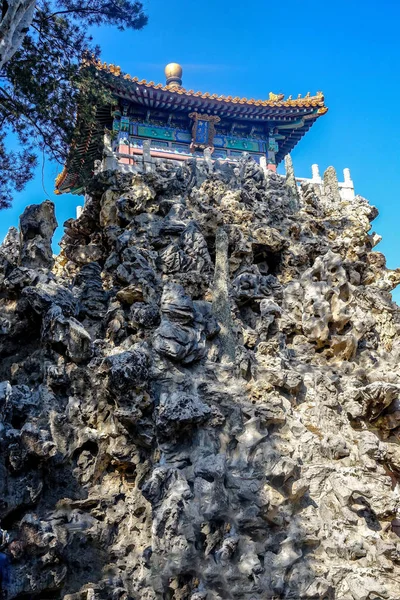 Пекін Китай Березня 2016 Заборонене Місто Імперського Саду Дуй Xiu — стокове фото