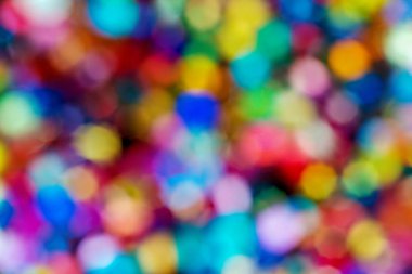 Renkli bbstract bokeh arka plan bulanık. Yakın çekim fotoğraf.