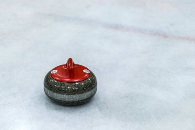 buz üzerinde oyunu curling için granit taş
