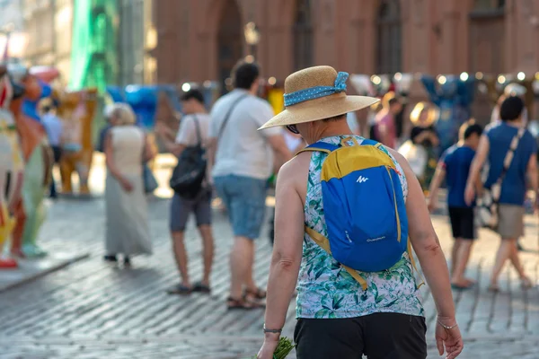 Riga Latvia July 2018 United Buddy Bears Exhibition City Residents — Stock Photo, Image