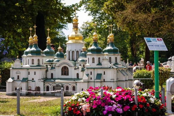 Klagenfurf Karyntia Austria Sierpień 2018 Park Minimundus Worthersee Modele Najbardziej — Zdjęcie stockowe