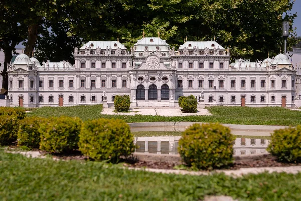 Klagenfurf Karyntia Austria Sierpień 2018 Park Minimundus Worthersee Modele Najbardziej — Zdjęcie stockowe