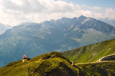 Güzel manzara Avusturya Alplerinde, Europe.