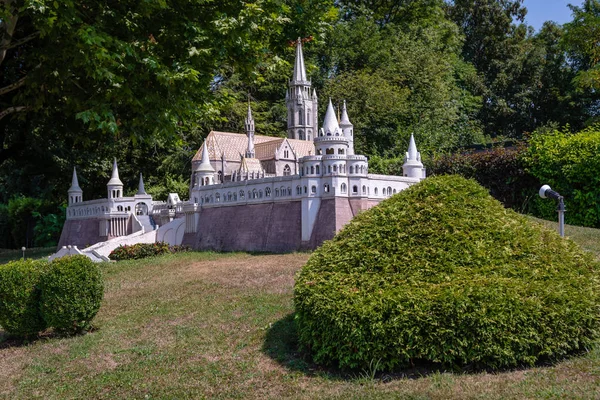 Klagenfurt Carinthia Avusturya Ağustos 2018 Park Minimundus Worthersee Ünlü Tarihi — Stok fotoğraf