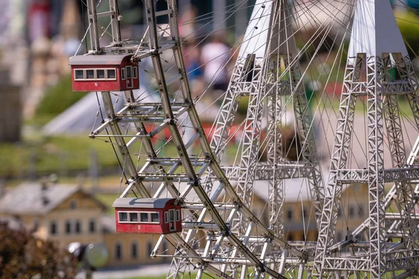 Klagenfurt Carinthia Áustria Agosto 2018 Park Minimundus Worthersee Modelos Dos — Fotografia de Stock