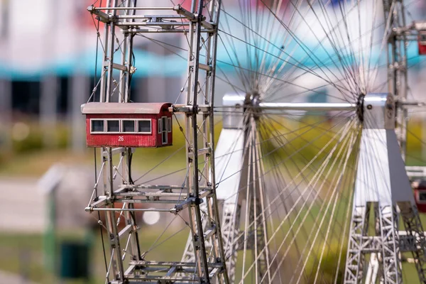 Klagenfurt Carinthia Áustria Agosto 2018 Park Minimundus Worthersee Modelos Dos — Fotografia de Stock