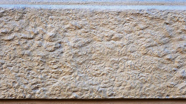 Close Photo Fragment Masonry Wall Decorative Plaster — Stock Photo, Image