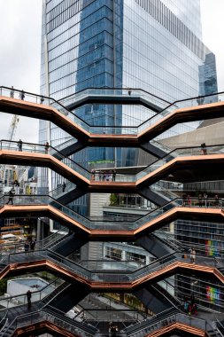 New York, Abd - 21 Haziran 2019: Manhattan'ın Batı yakasında bulunan Hudson Yards'daki Gemi - Resim