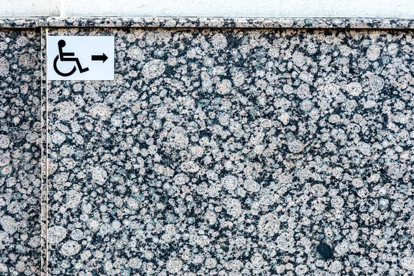 Primer plano de una tevtura de granito gris wal - imagen —  Fotos de Stock
