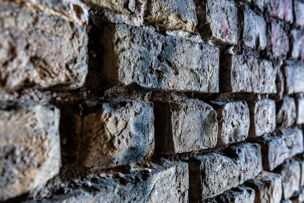 古いレンガの壁のコーズアップビュー - 画像 — ストック写真