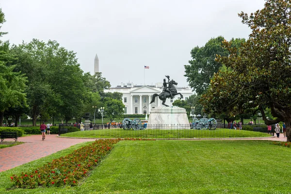Washington DC, Verenigde Staten-9 juni 2019: achteraanzicht van het Capitol Building voor de Verenigde Staten van Amerika — Stockfoto