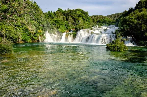 Krka River Waterfalls Krka National Park Croatia — Stock Photo, Image