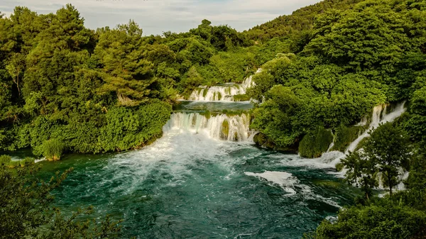 Krka River Waterfalls Krka National Park Croatia — Stock Photo, Image