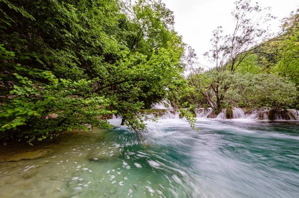 National Park Plitvice Lakes Waterfalls Croatia — Stock Photo, Image