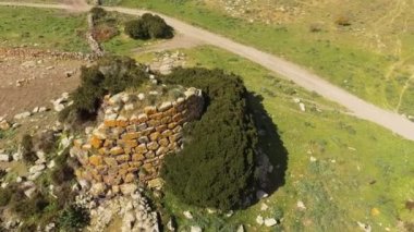 Sardina içinde Nuraghe drone ile görüldü