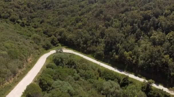 7courbe épingle à cheveux de montagne vu avec le drone 