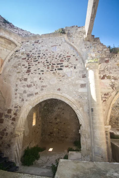 Ruine Einer Kathedrale Sardinen — Stockfoto