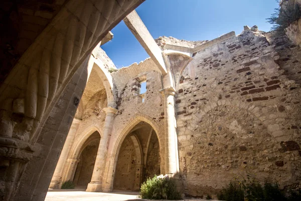 Ruine Einer Kathedrale Sardinen — Stockfoto