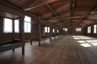 Almanya'daki Nazi toplama kampının iç detayları