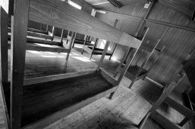 Almanya'daki Nazi toplama kampının iç detayları