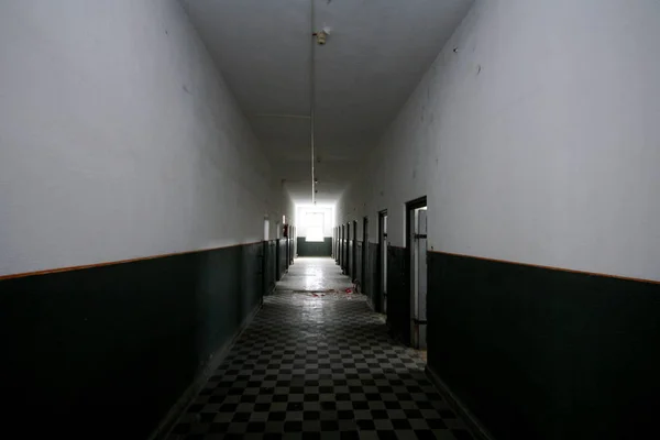 Detalles Interiores Del Campo Concentración Nazi Alemania —  Fotos de Stock