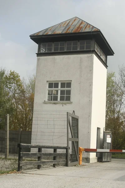 Εσωτερικές Λεπτομέρειες Του Ναζιστικού Στρατοπέδου Συγκέντρωσης Στη Γερμανία — Φωτογραφία Αρχείου