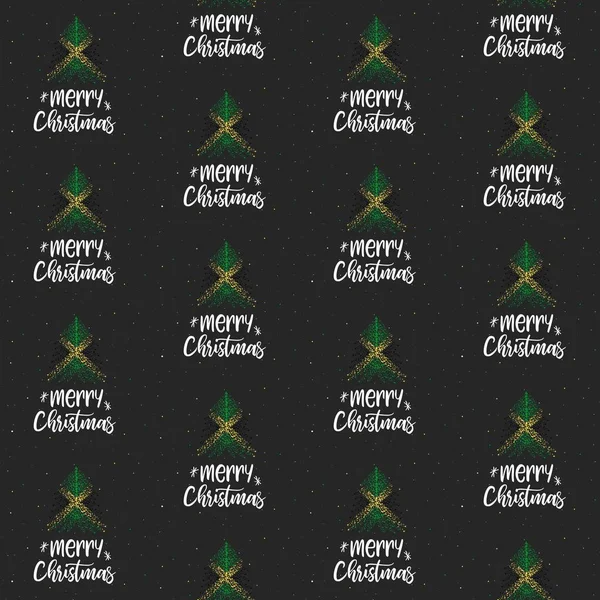 Joyeux Noël Arbre Noël Avec Drapeau Jamaïcain Motif Vectoriel Sans — Image vectorielle