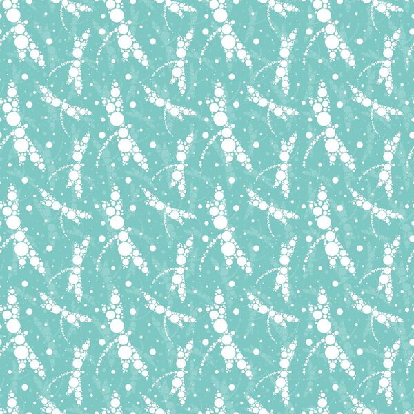 Векторный бесшовный узор со стрекозой. Идеально подходит для открыток, поздравительных открыток, свадебных приглашений
