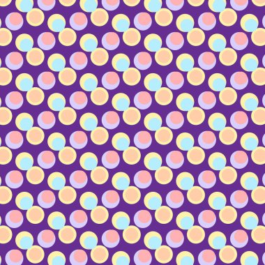 Desen, kesintisiz, geometrik şirin renkli arka plan topluluklar, tasarım şablonları - vektör çizim Eps 10.