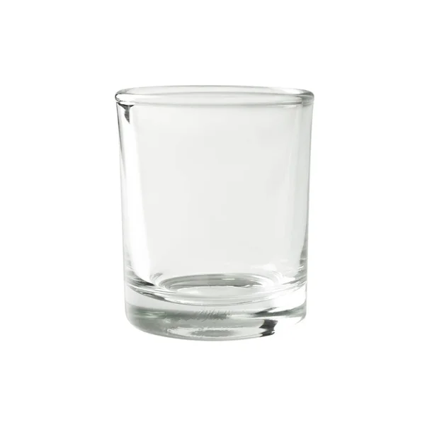 Vasos Vaso Agua Vacíos Aislados Sobre Fondo Blanco Colección Copas —  Fotos de Stock