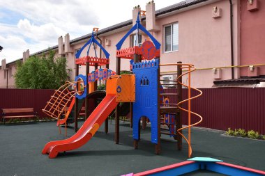 boş çocuk açık oyun alanı 