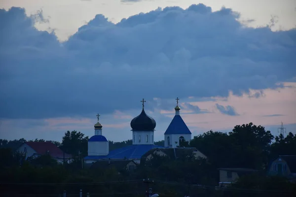 Church Sunset Scenic View — Stock Photo, Image